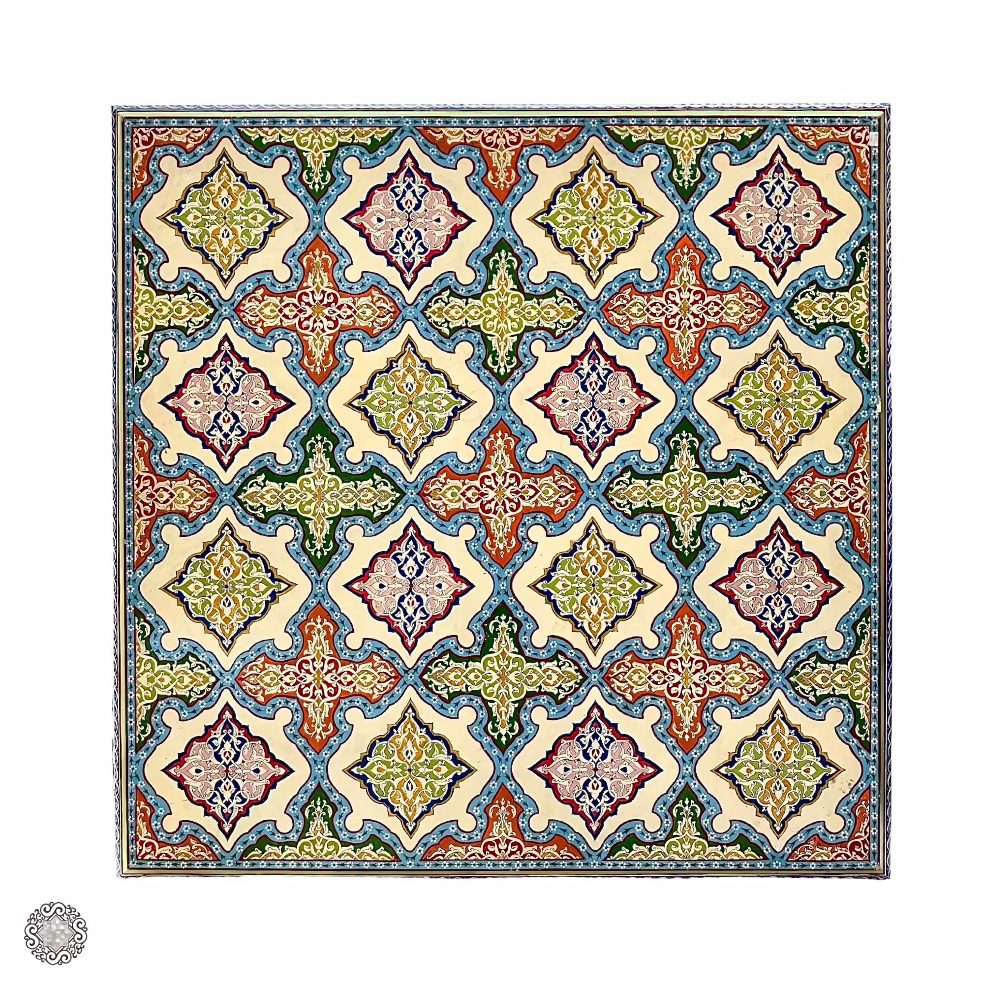 Large Handmade Ajami Wall Panel